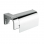 Origins Living Eletech Toilet Roll Holder with Flap - Chrome 114160
