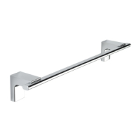 Origins Living Eletech Towel Rail 66cm - Chrome 113538