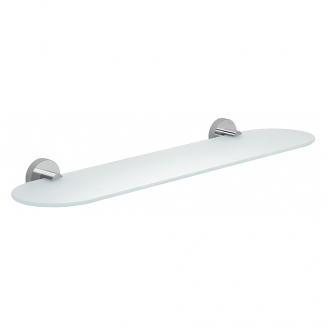 Origins Living Eros Glass Shelf 60cm - Chrome 2319/60-13 from Ebzone