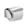 Origins Living G Pro Toilet Roll Holder with Flap - Brushed 5025-38