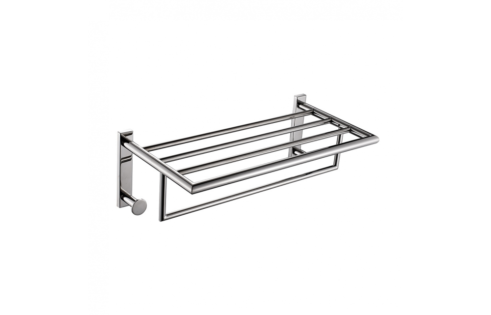 Origins Living G Pro Towel Rack with Hooks - Chrome 5035-13