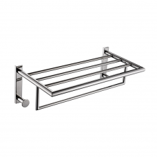 Origins Living G Pro Towel Rack with Hooks - Chrome 5035-13