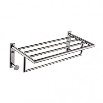 Origins Living G Pro Towel Rack with Hooks - Chrome 5035-13 from Ebzone