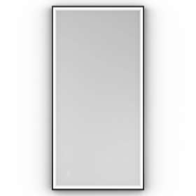 Origins Living Astoria Mirror 140 Black - 140x70cm B008370