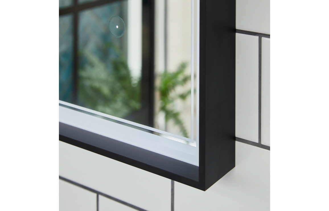 Origins Living Astoria Mirror 140 Black - 140x70cm B008370