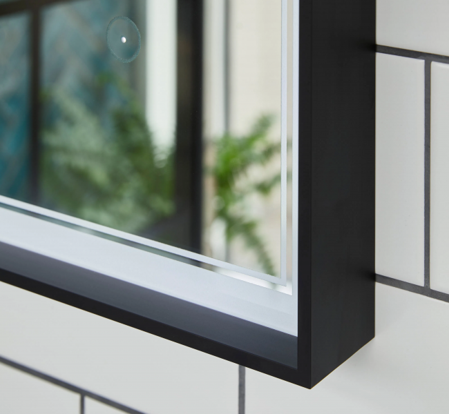 Origins Living Astoria B008356 Origins Living Astoria Mirror 60 Black - 60x80cm B008356