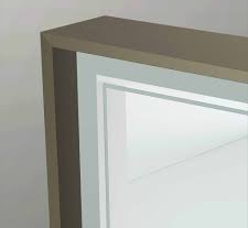 Origins Living Astoria B008400 Origins Living Astoria Mirror 140 Brushed Bronze - 140x70cm B008400