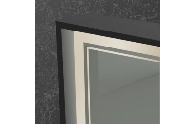 Origins Living Astoria Mirror 75 Black - 75x90cm B008363
