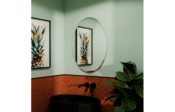 Origins Living Belvoir Oval Mirror 55 - 55x75cm BLV-00V057-00