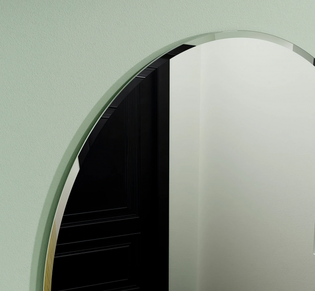 Origins Living Belvoir BLV-00V057-00 Origins Living Belvoir Oval Mirror 55 - 55x75cm BLV-00V057-00