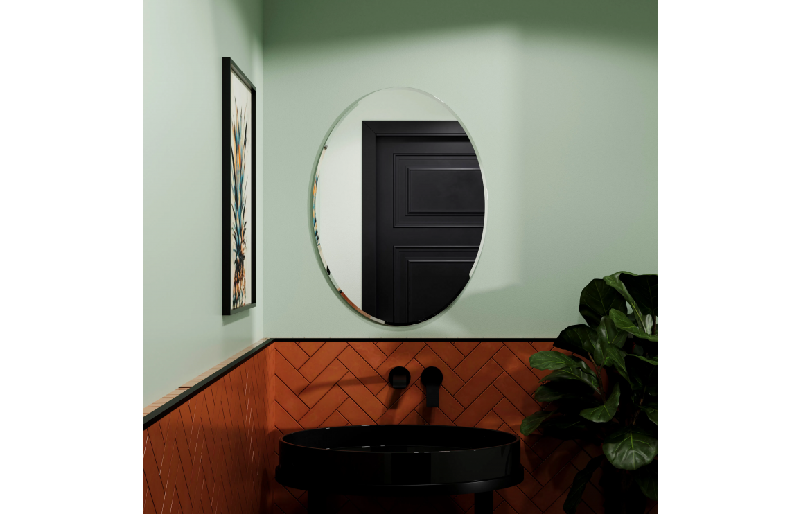 Origins Living Belvoir Oval Mirror 55 - 55x75cm BLV-00V057-00