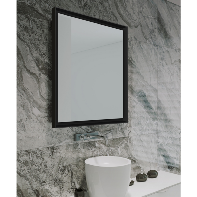 Origins Living Brooklyn Mirror 75 Black - 75x90cm B008127