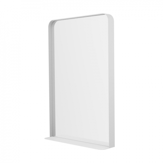 Origins Living City Mirror with Shelf 50 White - 50x75cm CTY-002057-WH