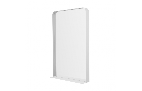 Origins Living City Mirror with Shelf 50 White - 50x75cm CTY-002057-WH