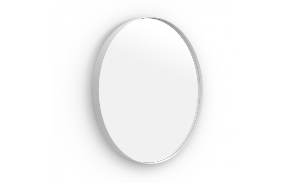 Origins Living City Round Mirror 60cm White B375653