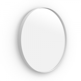 Origins Living City Round Mirror 60cm White B375653