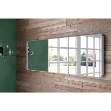 Origins Living City Rectangular Mirror 150 White - 150x50cm B375646 Origins Living City Rectangular Mirror 150 White - 150x50cm B375646