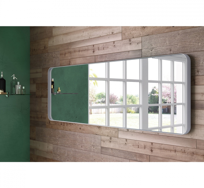 Origins Living City B375646 Origins Living City Rectangular Mirror 150 White - 150x50cm B375646