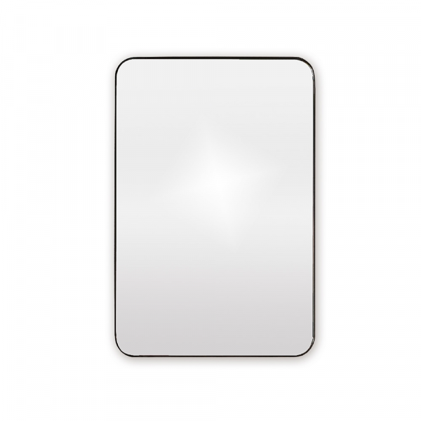Origins Living City Rectangular Mirror 50 Black - 50x75cm B375608