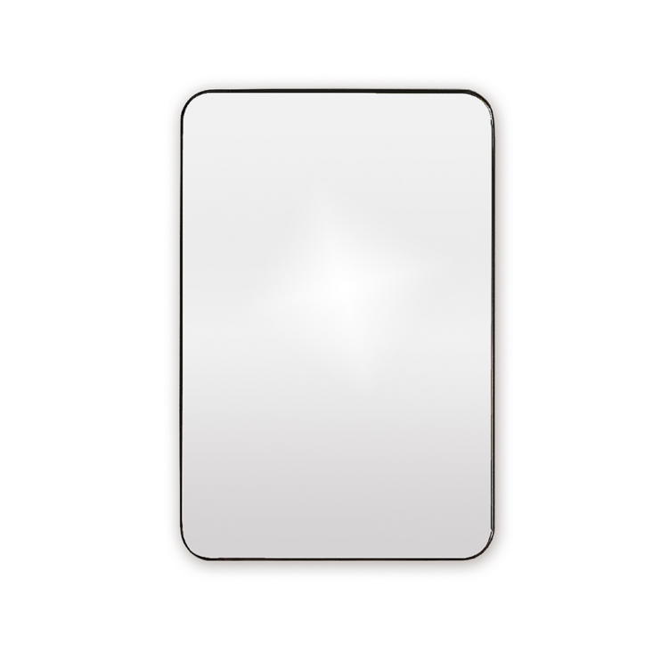 Origins Living City Rectangular Mirror 50 Black - 50x75cm B375608