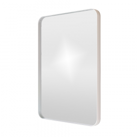 Origins Living City Rectangular Mirror White - 50x75cm B375639