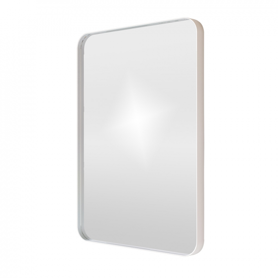 Origins Living City Rectangular Mirror White - 50x75cm B375639