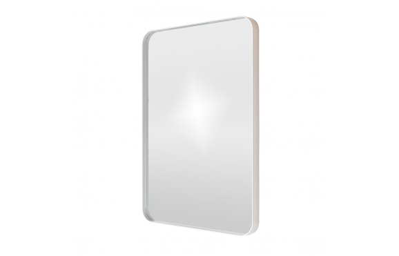 Origins Living City Rectangular Mirror White - 50x75cm B375639