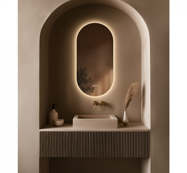 Claris Origins Living Mirrors CLR-01C459-03 Origins Living Claris Capsule Mirror 45x90cm CLR-01C459-03