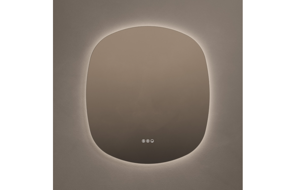 Origins Living Claris Curve Oblong Mirror 70x78cm CLR-01C778-03