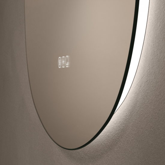 Origins Living Claris Curve Oblong Mirror 70x78cm CLR-01C778-03