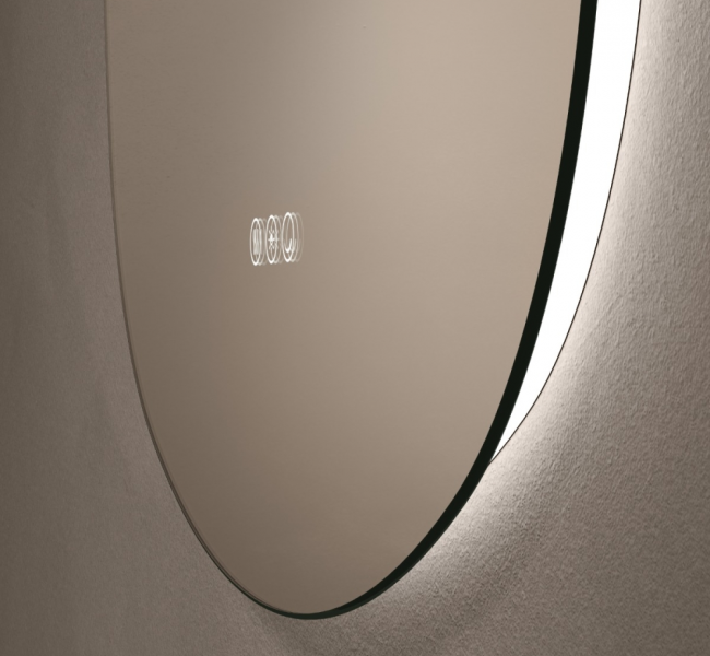 Claris Origins Living Mirrors CLR-01C778-03 Origins Living Claris Curve Oblong Mirror 70x78cm CLR-01C778-03