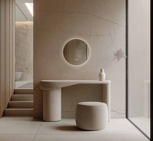 Claris Origins Living Mirrors CLR-01D060-03 Origins Living Claris Round Mirror 60cm CLR-01D060-03