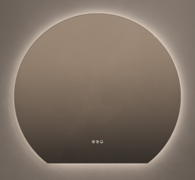 Claris Origins Living Mirrors CLR-01D109-03 Origins Living Claris Round Cut Mirror 100cm CLR-01D109-03