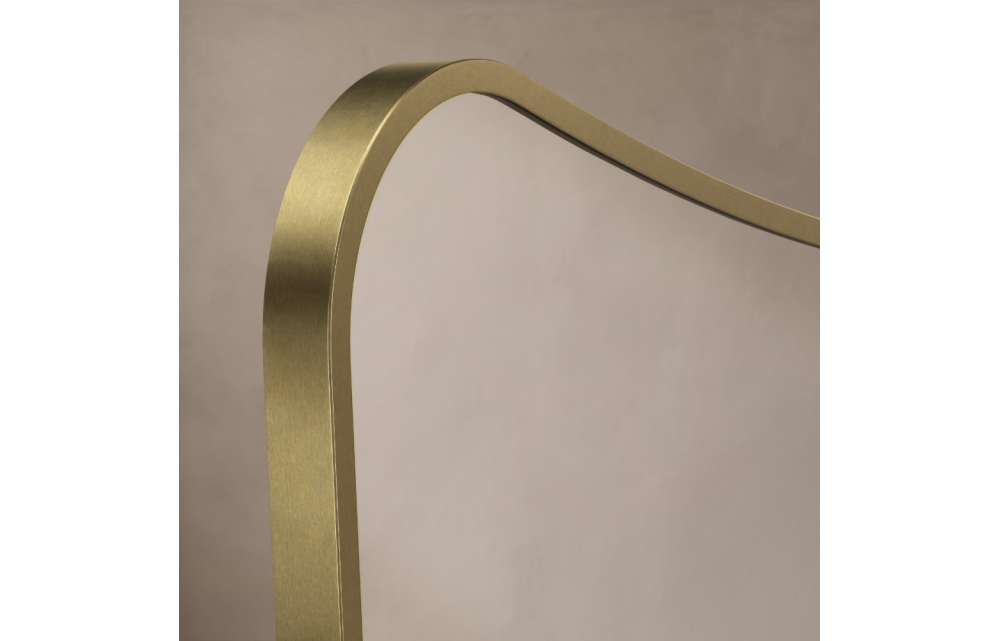 Origins Living Delphine Mirror 60 Brushed Brass - 60x90cm DEL-001069-BB