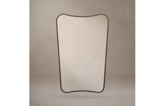 Origins Living Bathroom Mirrors Delphine DEL-001069-BZ Origins Living Delphine Mirror 60 Brushed Bronze - 60x90cm DEL-001069-BZ