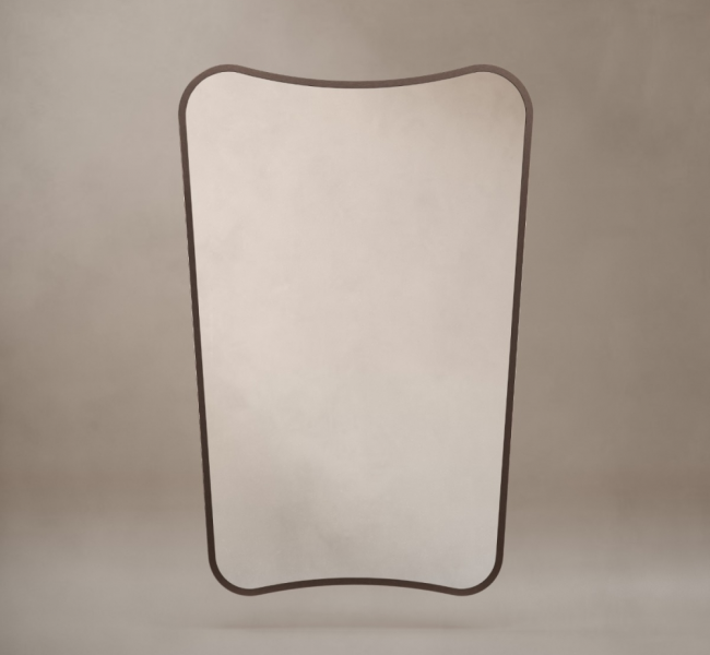 Origins Living Delphine DEL-001069-BZ Origins Living Delphine Mirror 60 Brushed Bronze - 60x90cm DEL-001069-BZ