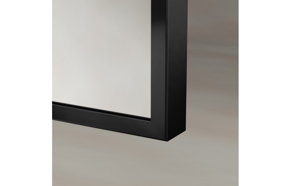 Origins Living Delphine Mirror 120 Black - 120x70cm DEL-001127-BK