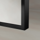 Origins Living Delphine Mirror 120 Black - 120x70cm DEL-001127-BK