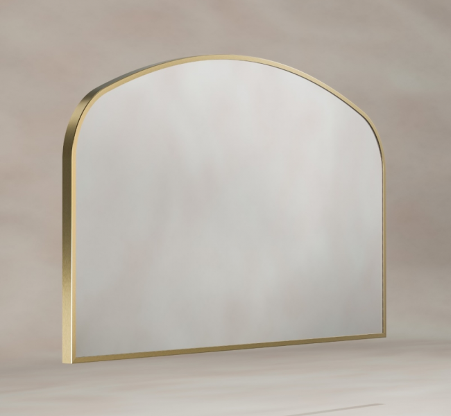 Alone DEL-001127-BB Origins Living Delphine Mirror 120 Brushed Brass