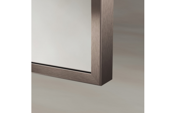 Origins Living Bathroom Mirrors Delphine DEL-001127-BZ Origins Living Delphine Mirror 120 Brushed Bronze - 120x70cm DEL-001127-BZ