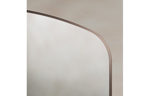Origins Living Bathroom Mirrors Delphine DEL-001127-BZ Origins Living Delphine Mirror 120 Brushed Bronze - 120x70cm DEL-001127-BZ