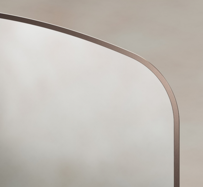 Alone DEL-001127-BZ Origins Living Delphine Mirror 120 Brushed Bronze