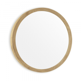Origins Living Kenji Mirror Round 60cm Bamboo KNJ-00D060-BA