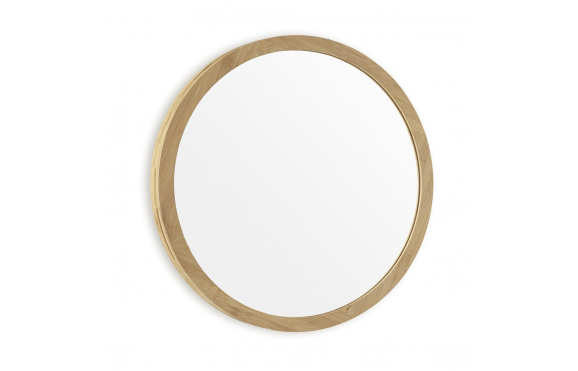 Origins Living Kenji Mirror Round 60cm Bamboo KNJ-00D060-BA