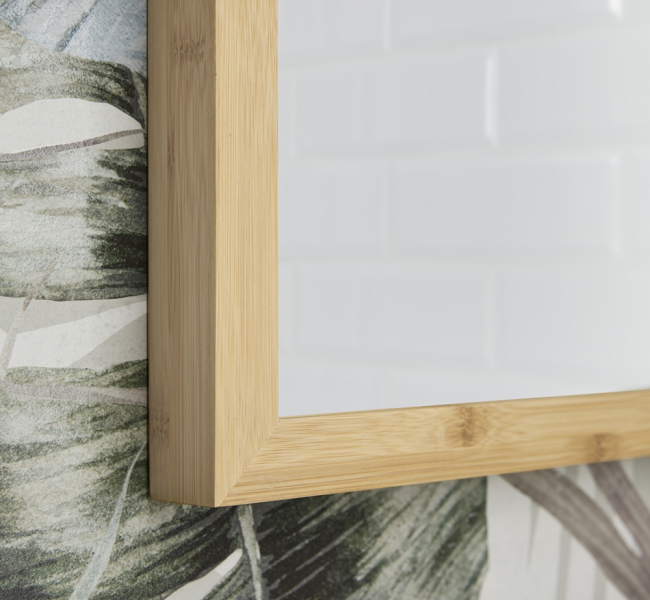 Origins Living Mirrors Kenji KNJ-001068-BA Origins Living Kenji Mirror Rectangular 60 Bamboo - 60x80cm KNJ-001068-BA
