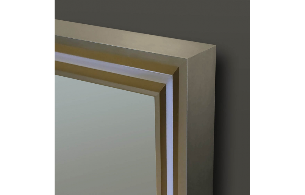 Origins Living Lexington Mirror 75 Brushed Bronze - 75x90cm B008332