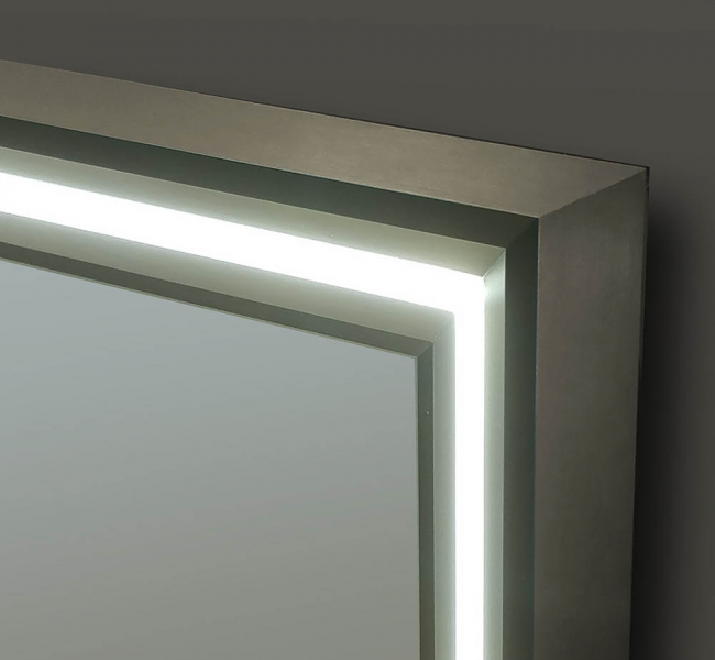 Lexington Origins Living Mirrors B008349 Origins Living Lexington Mirror 120 Brushed Bronze - 120x75cm B008349