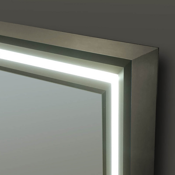 Lexington Origins Living Mirrors B008349 Origins Living Lexington Mirror 120 Brushed Bronze - 120x75cm B008349