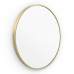 Origins Living Lomax Round Mirror 70cm Brushed Brass LMX-00D070-BB from Ebzone