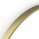 Origins Living Lomax Round Mirror 60cm Brushed Brass LMX-00D060-BB